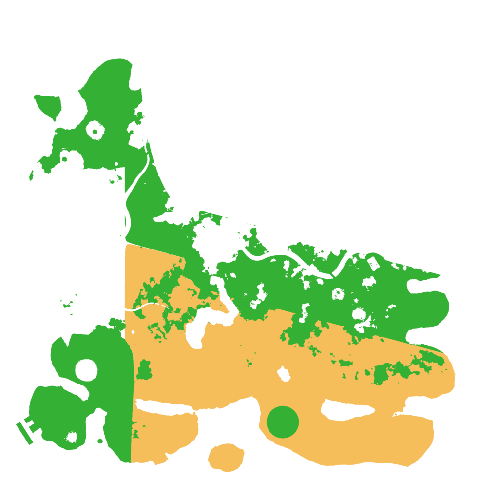 Biome Rust Map: Procedural Map, Size: 4096, Seed: 1304263194