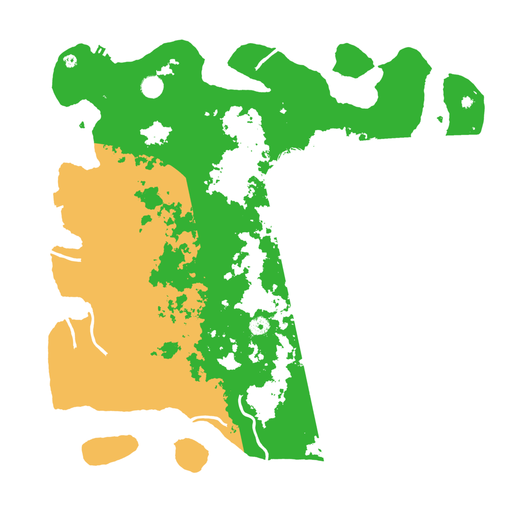 Biome Rust Map: Procedural Map, Size: 4000, Seed: 11112