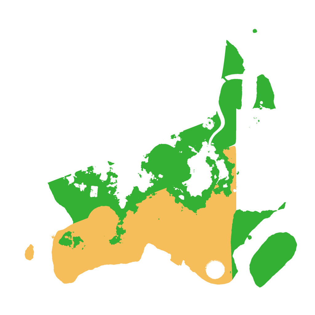 Biome Rust Map: Procedural Map, Size: 3000, Seed: 8478