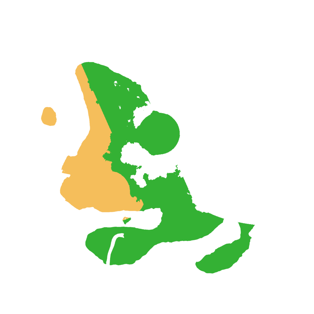 Biome Rust Map: Procedural Map, Size: 2000, Seed: 54654685