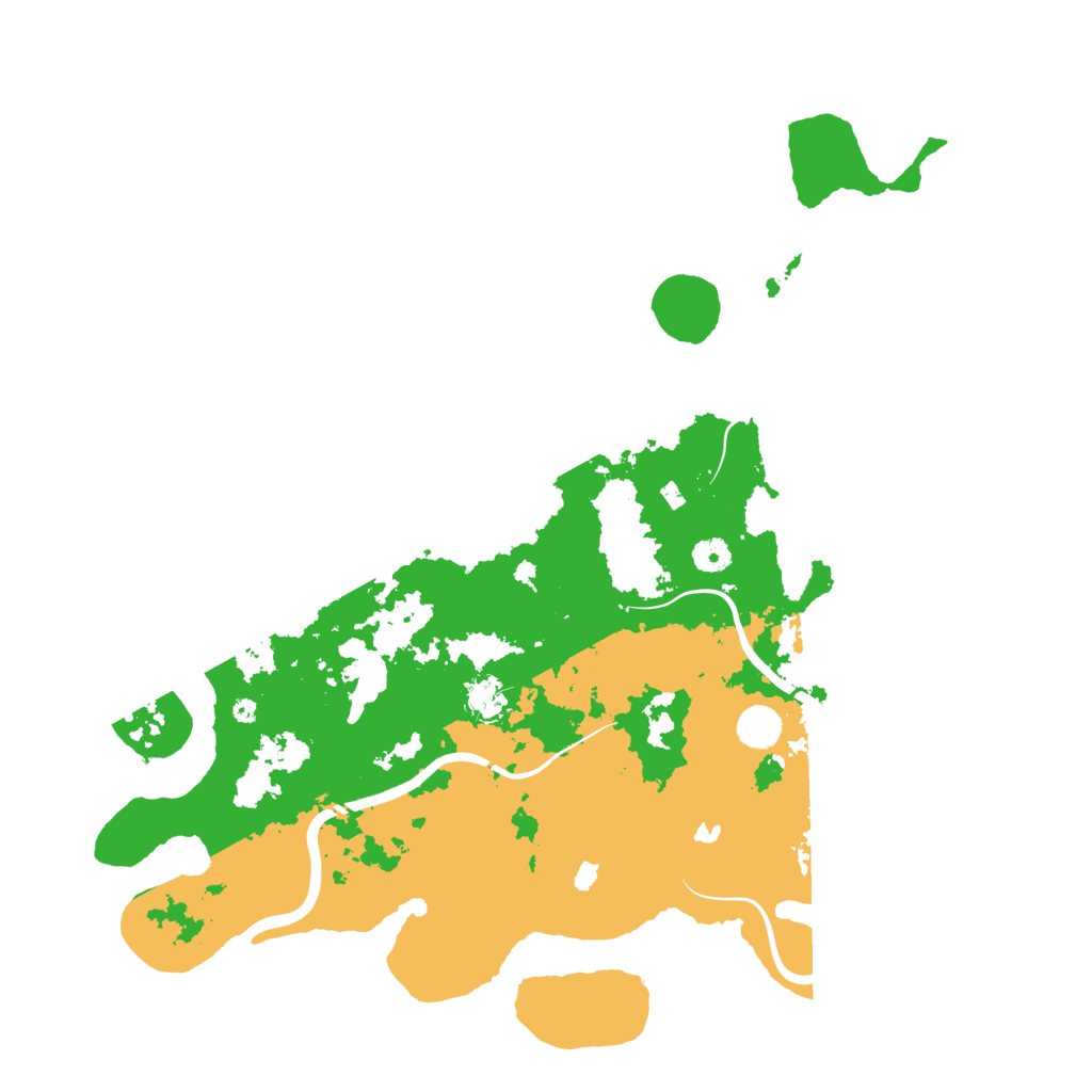 Biome Rust Map: Procedural Map, Size: 4500, Seed: 870981420