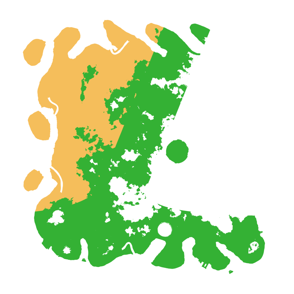 Biome Rust Map: Procedural Map, Size: 3650, Seed: 81781526