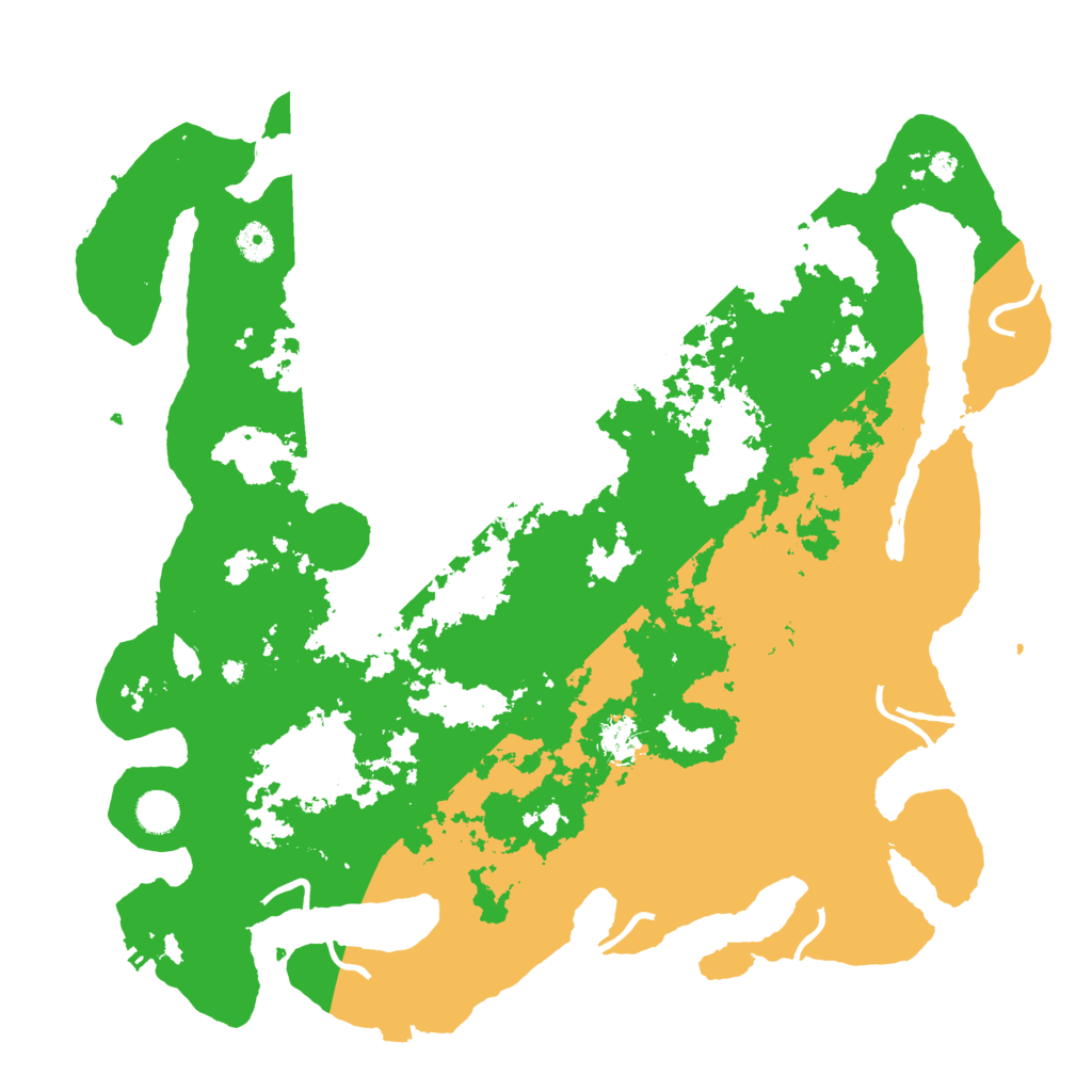 Biome Rust Map: Procedural Map, Size: 4400, Seed: 43736511
