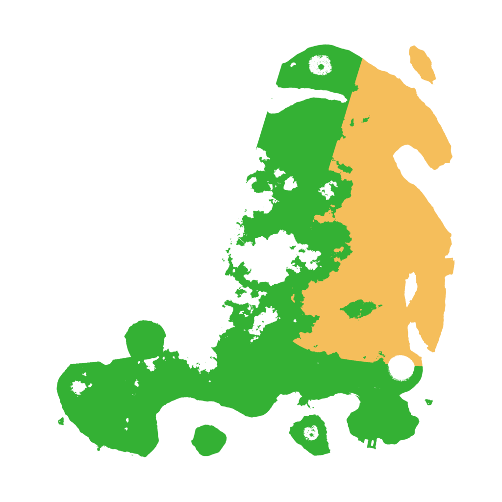 Biome Rust Map: Procedural Map, Size: 3500, Seed: 1912136861