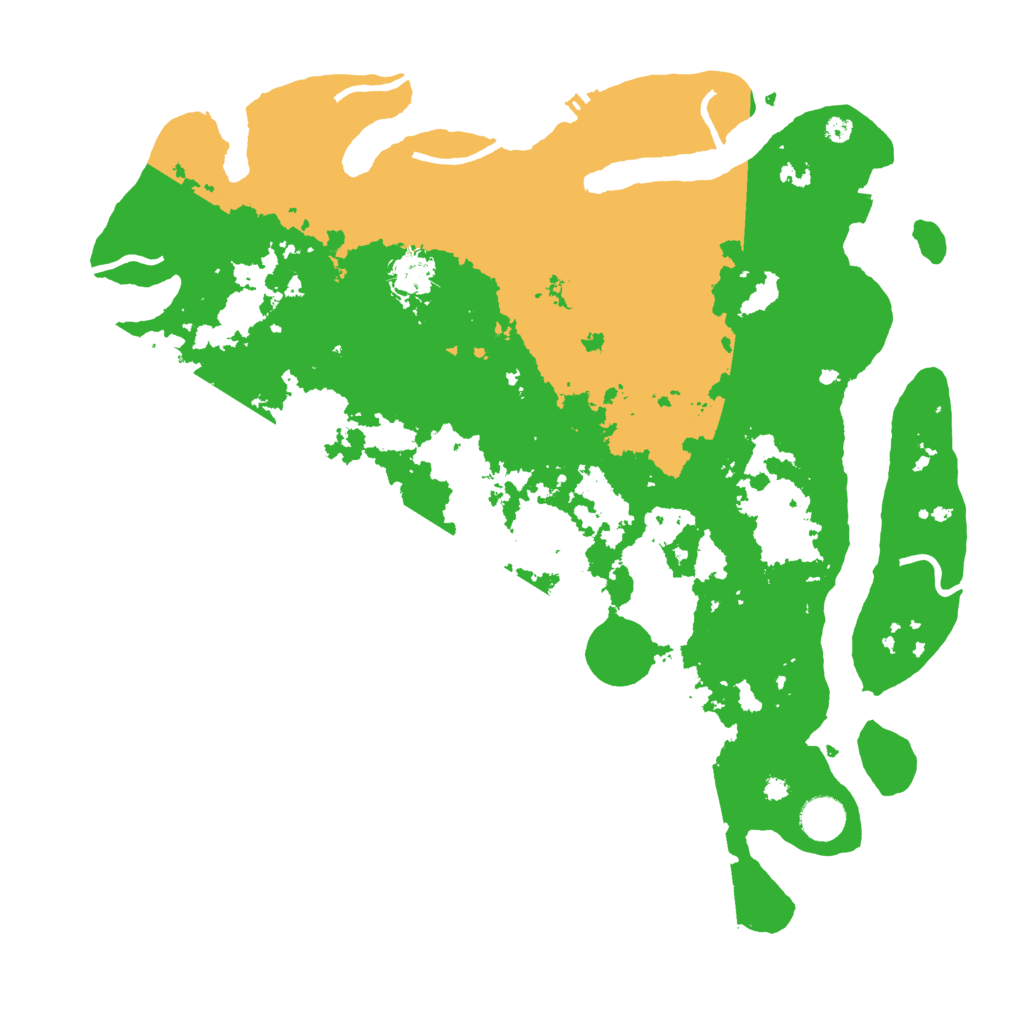 Biome Rust Map: Procedural Map, Size: 4000, Seed: 1638255440