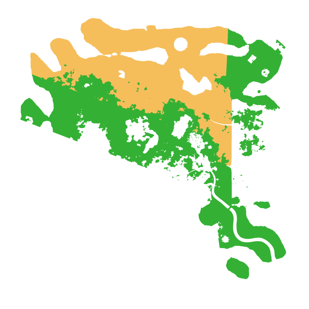 Biome Rust Map: Procedural Map, Size: 4000, Seed: 947023323
