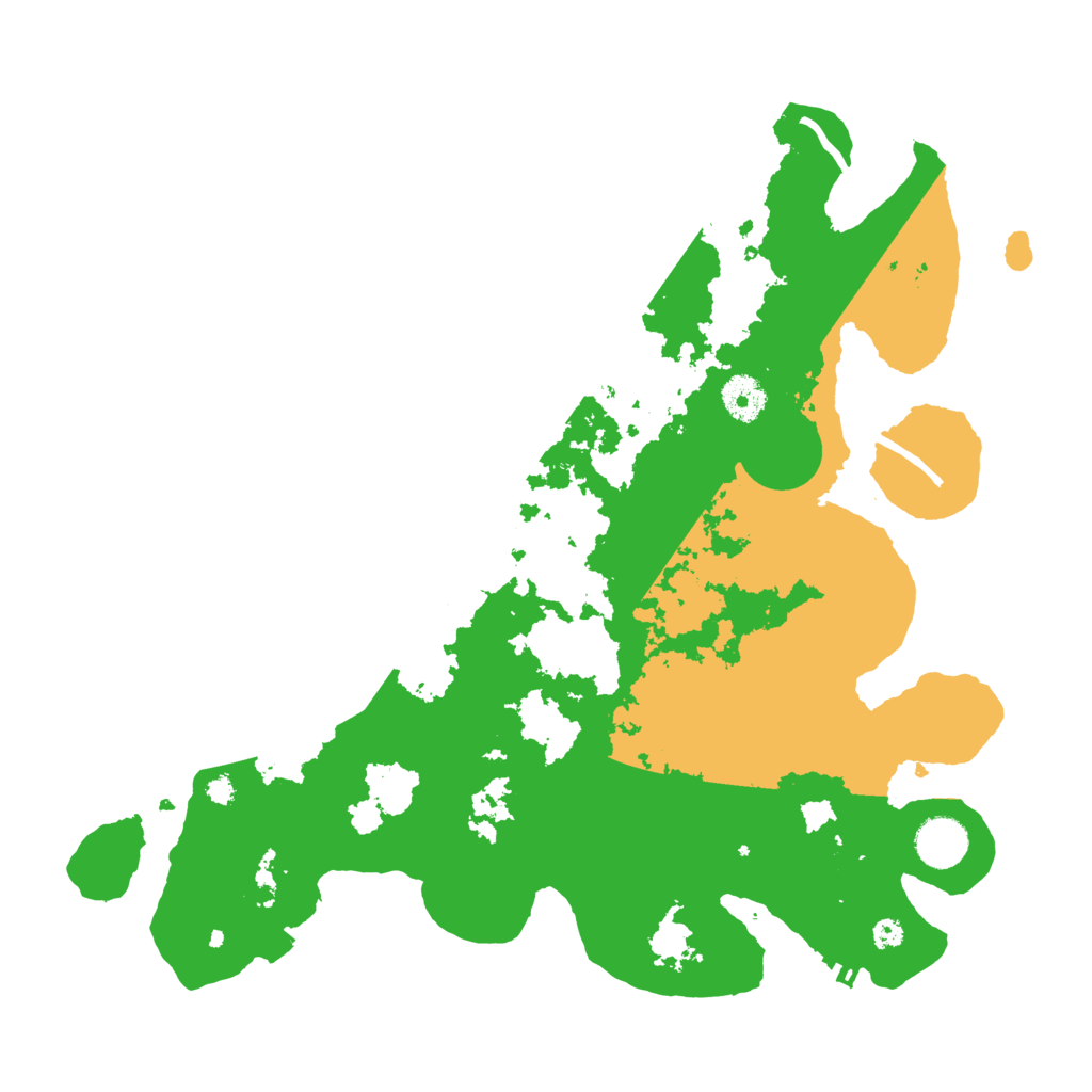 Biome Rust Map: Procedural Map, Size: 3700, Seed: 718324654