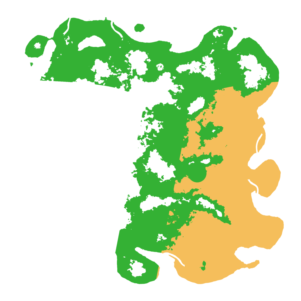 Biome Rust Map: Procedural Map, Size: 4300, Seed: 59235529