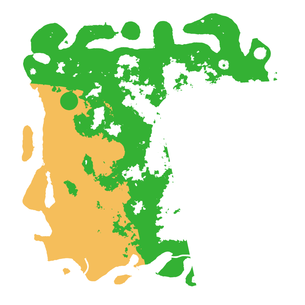 Biome Rust Map: Procedural Map, Size: 4500, Seed: 4518617