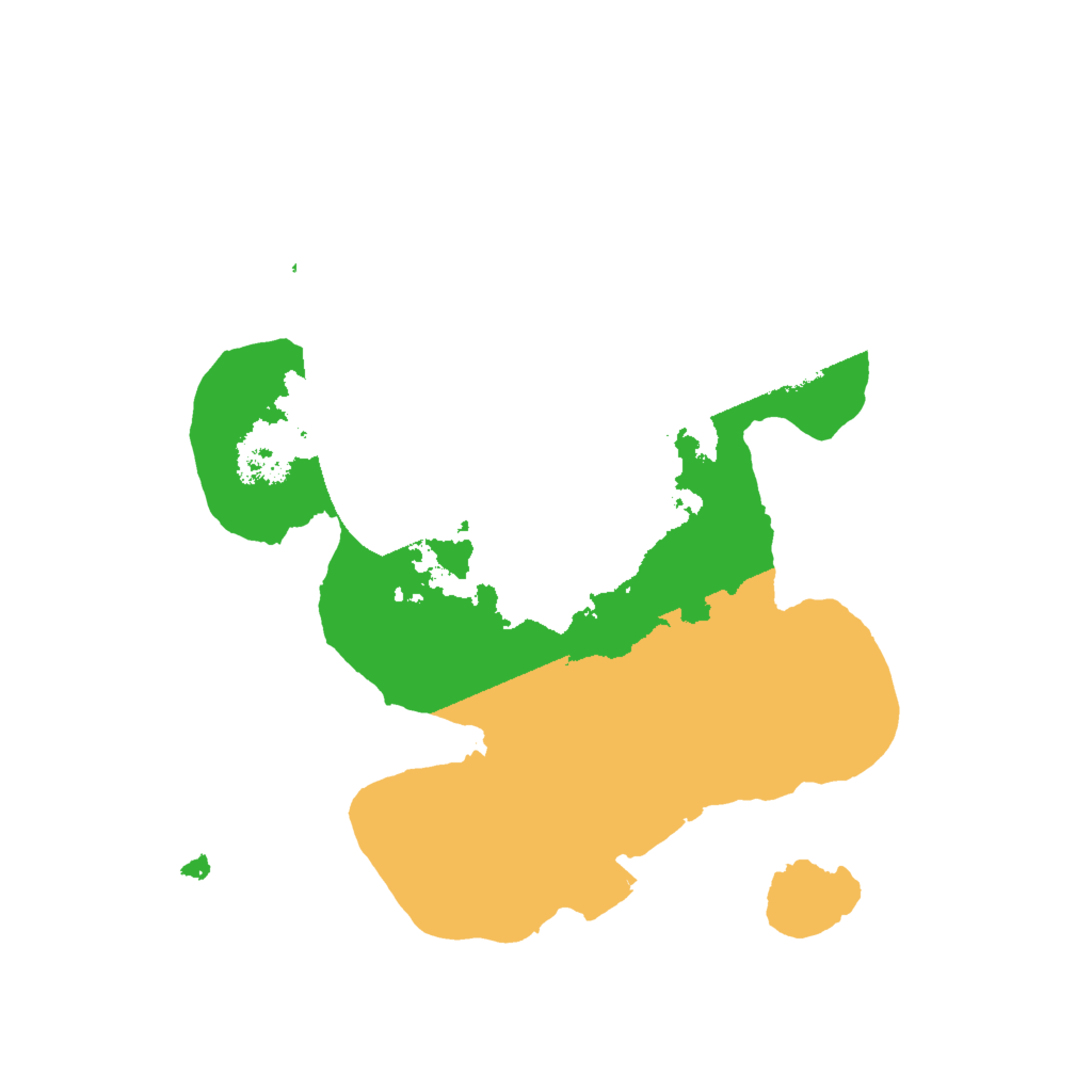 Biome Rust Map: Procedural Map, Size: 2000, Seed: 1429284583