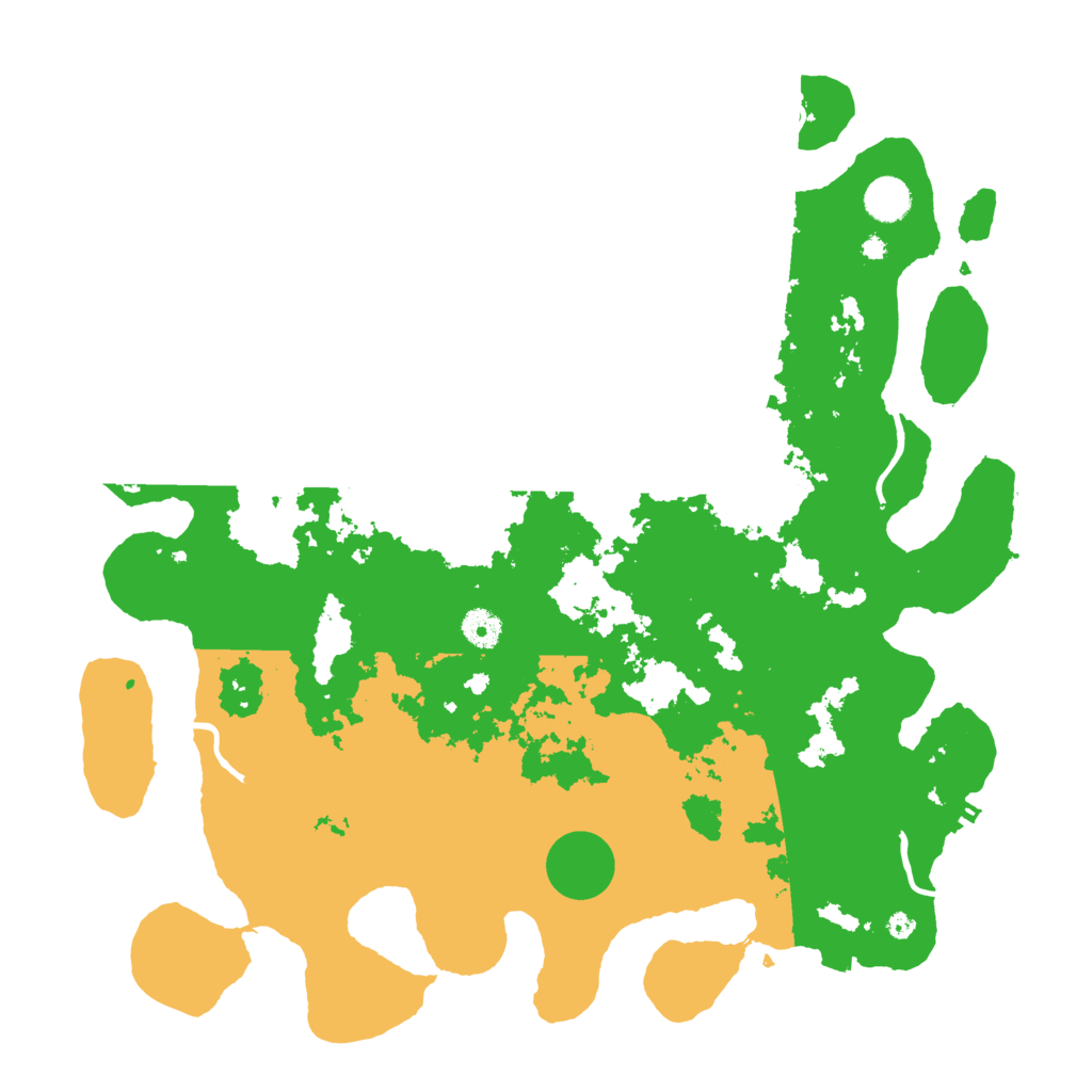 Biome Rust Map: Procedural Map, Size: 4200, Seed: 42400891