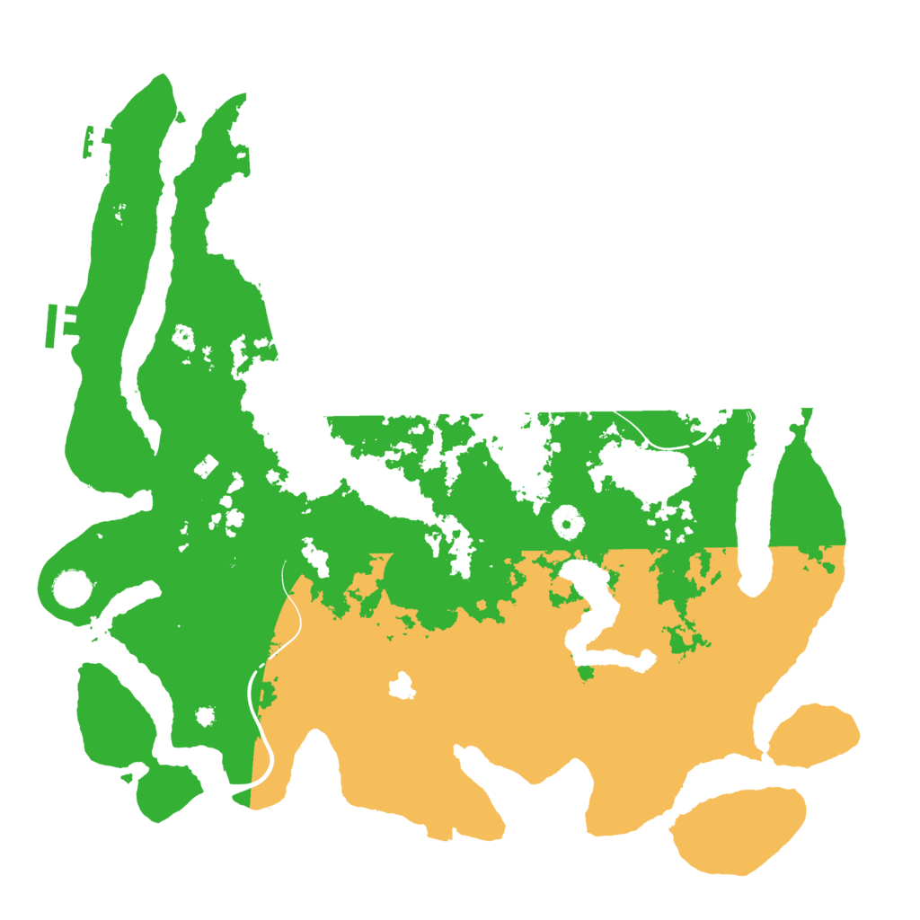 Biome Rust Map: Procedural Map, Size: 4250, Seed: 1962986915