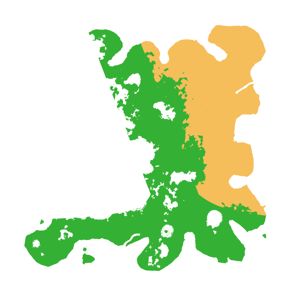 Biome Rust Map: Procedural Map, Size: 3500, Seed: 321697132
