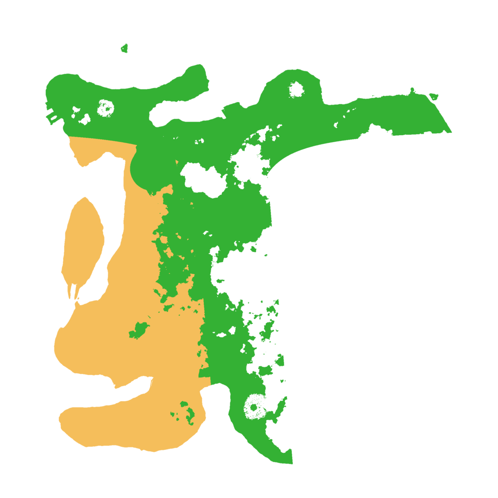 Biome Rust Map: Procedural Map, Size: 3000, Seed: 943545595