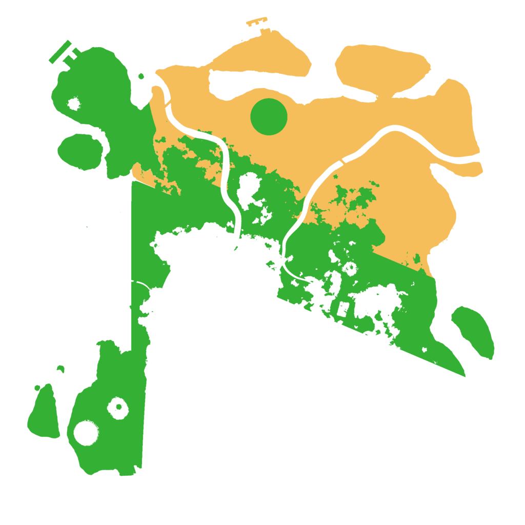 Biome Rust Map: Procedural Map, Size: 3750, Seed: 17822918