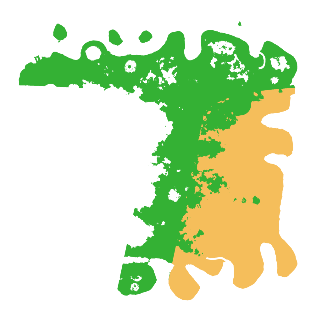 Biome Rust Map: Procedural Map, Size: 4000, Seed: 25247