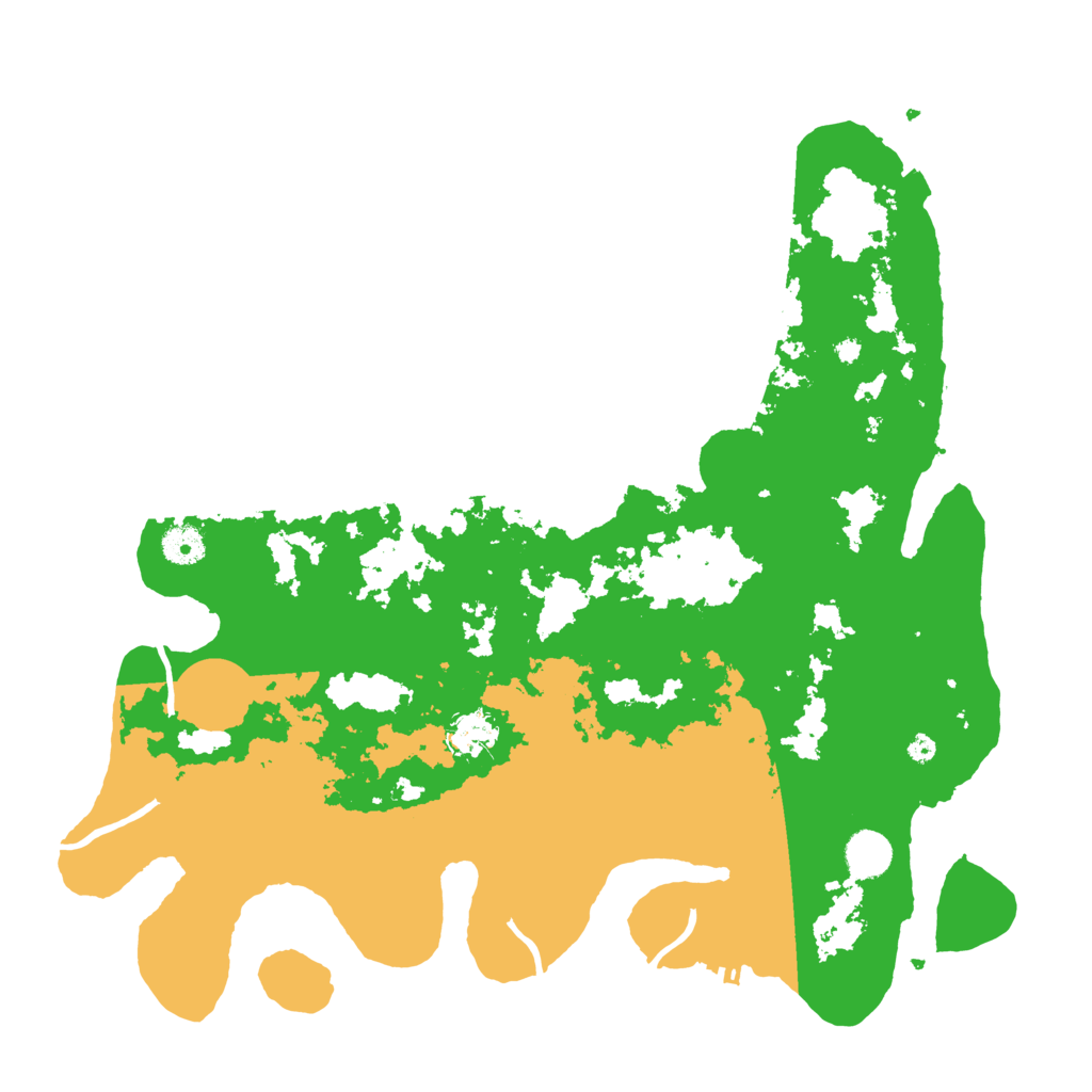 Biome Rust Map: Procedural Map, Size: 4096, Seed: 203228798