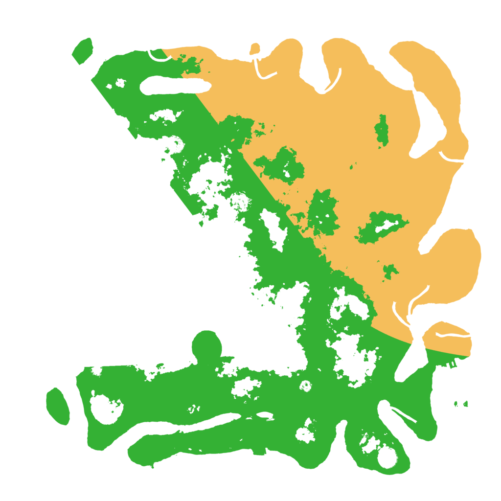 Biome Rust Map: Procedural Map, Size: 4500, Seed: 715963765