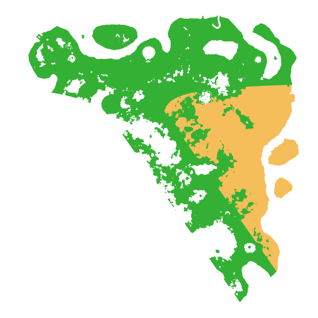 Biome Rust Map: Procedural Map, Size: 4437, Seed: 964975