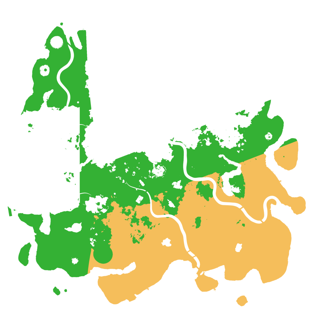 Biome Rust Map: Procedural Map, Size: 4500, Seed: 689774