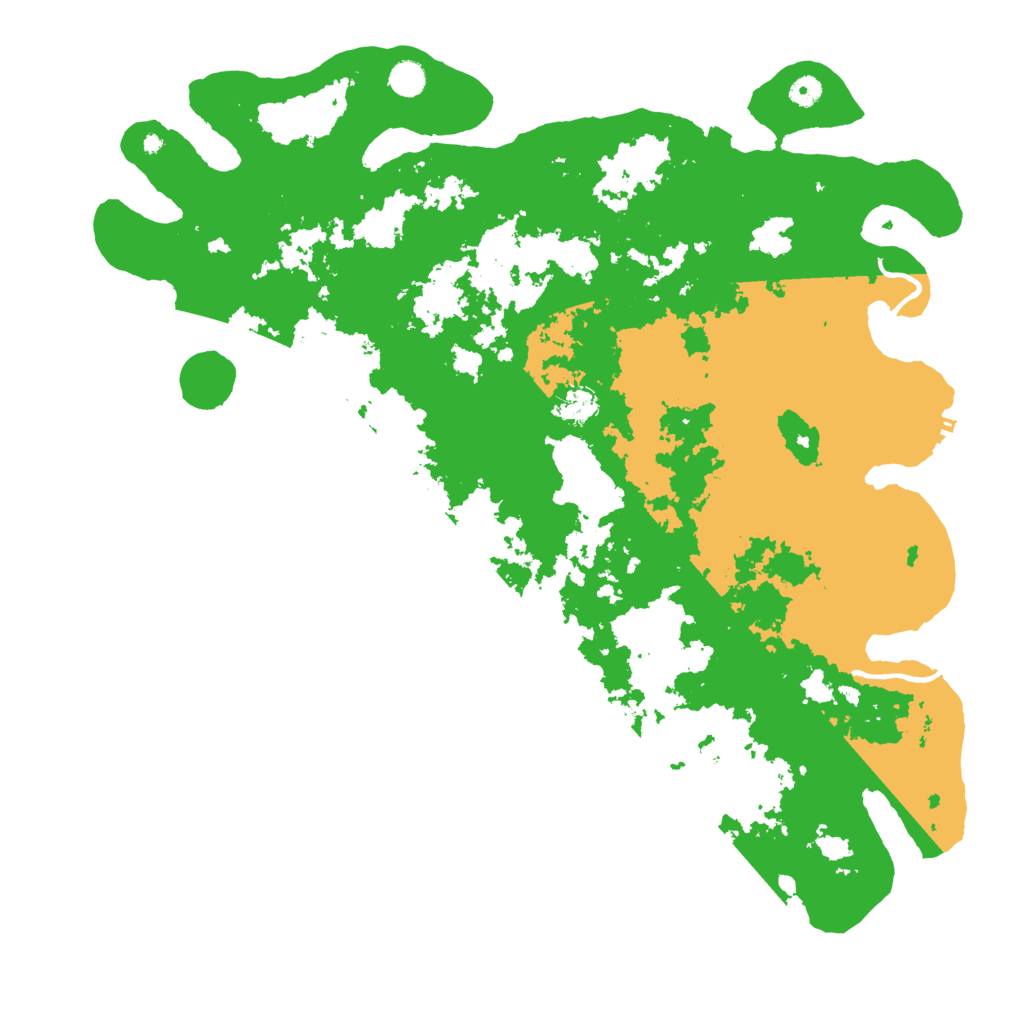 Biome Rust Map: Procedural Map, Size: 5000, Seed: 84622