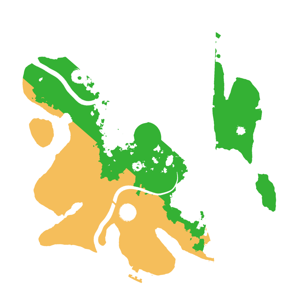 Biome Rust Map: Procedural Map, Size: 3000, Seed: 1777981989