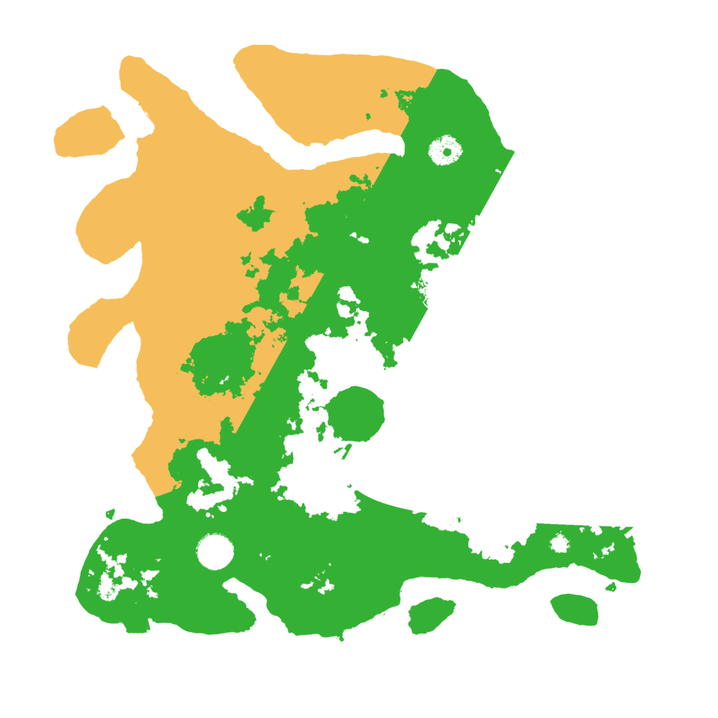 Biome Rust Map: Procedural Map, Size: 3500, Seed: 3329718