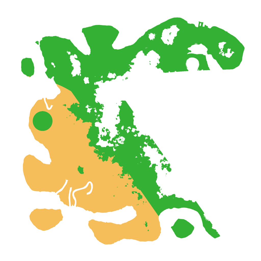 Biome Rust Map: Procedural Map, Size: 3500, Seed: 803512729