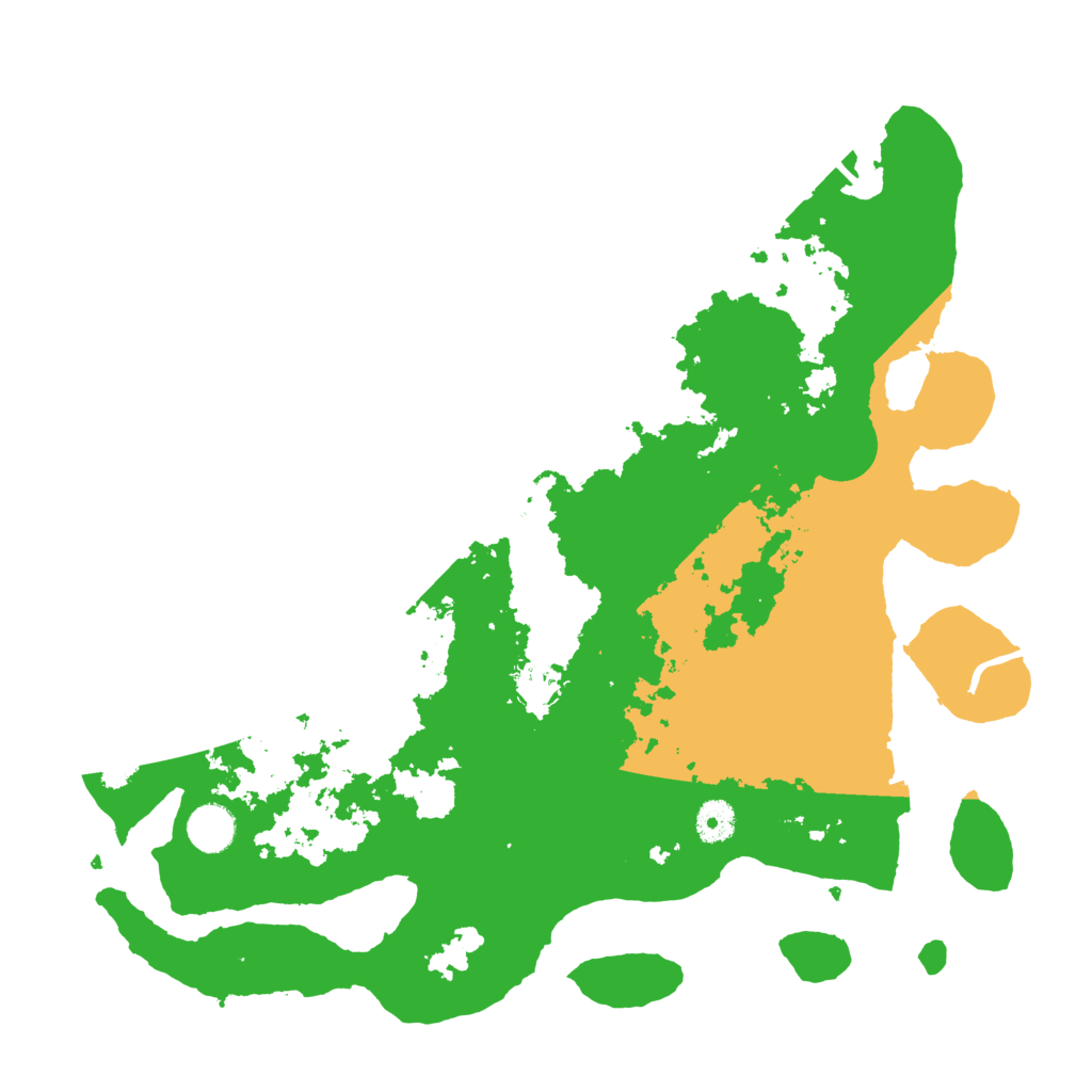 Biome Rust Map: Procedural Map, Size: 4000, Seed: 1829503699