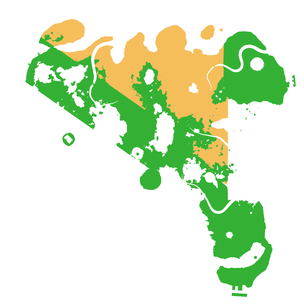 Biome Rust Map: Procedural Map, Size: 4000, Seed: 300403643