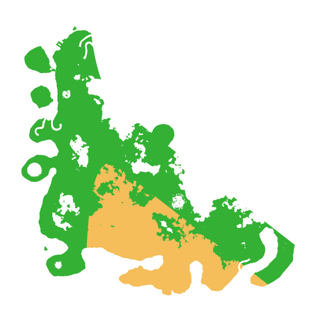 Biome Rust Map: Procedural Map, Size: 4000, Seed: 1985311107