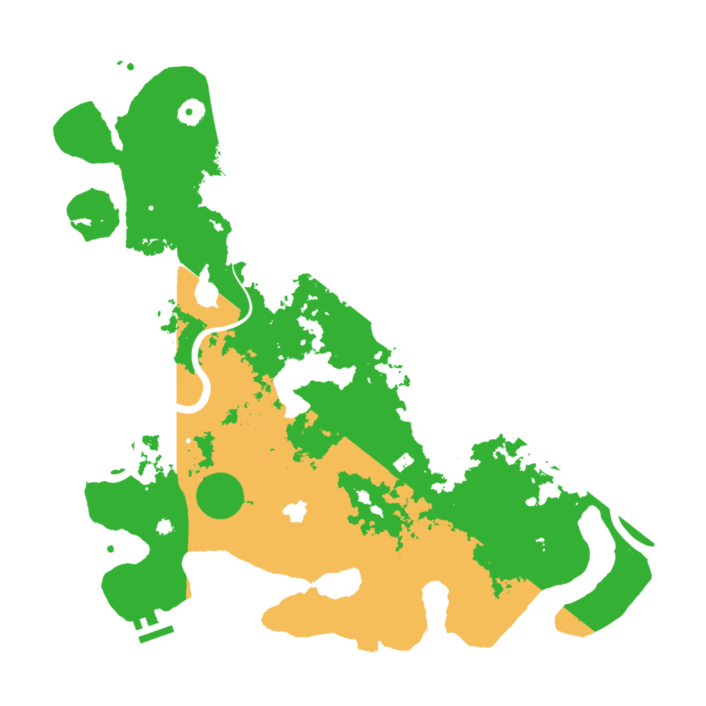Biome Rust Map: Procedural Map, Size: 4000, Seed: 1985311107
