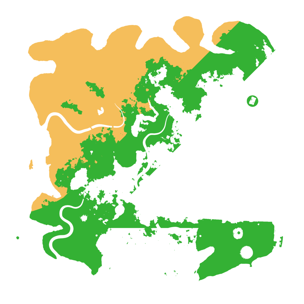 Biome Rust Map: Procedural Map, Size: 4250, Seed: 651506916
