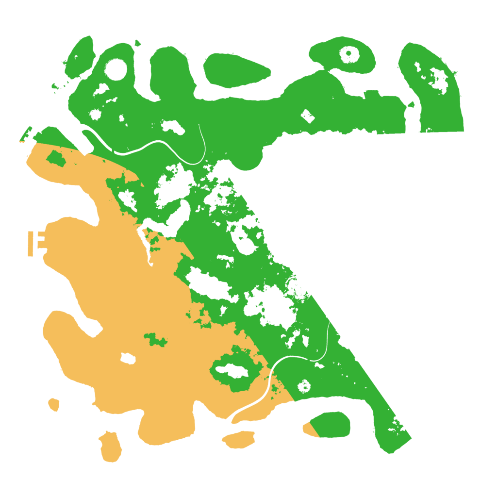 Biome Rust Map: Procedural Map, Size: 4000, Seed: 3082023
