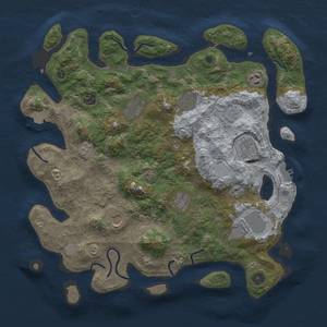 Thumbnail Rust Map: Procedural Map, Size: 4000, Seed: 3082023, 16 Monuments