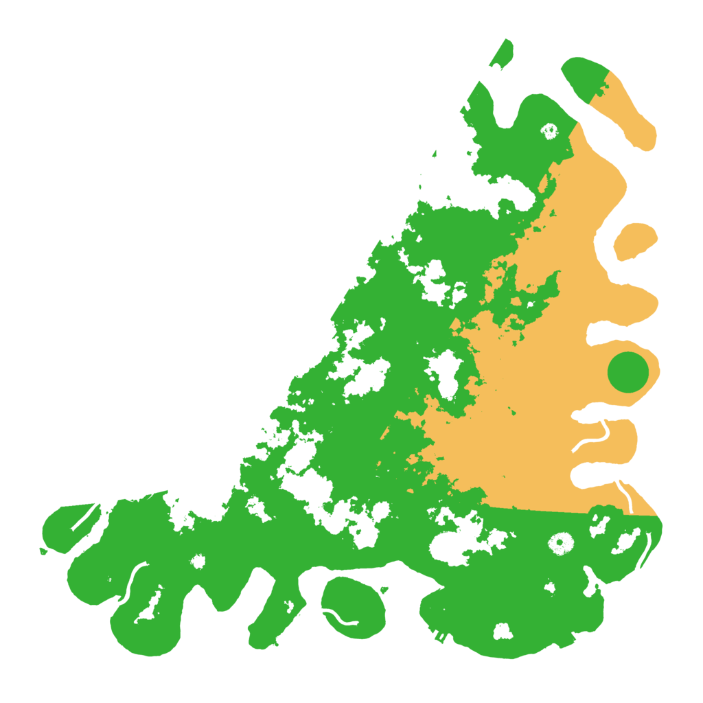 Biome Rust Map: Procedural Map, Size: 4500, Seed: 1308222993