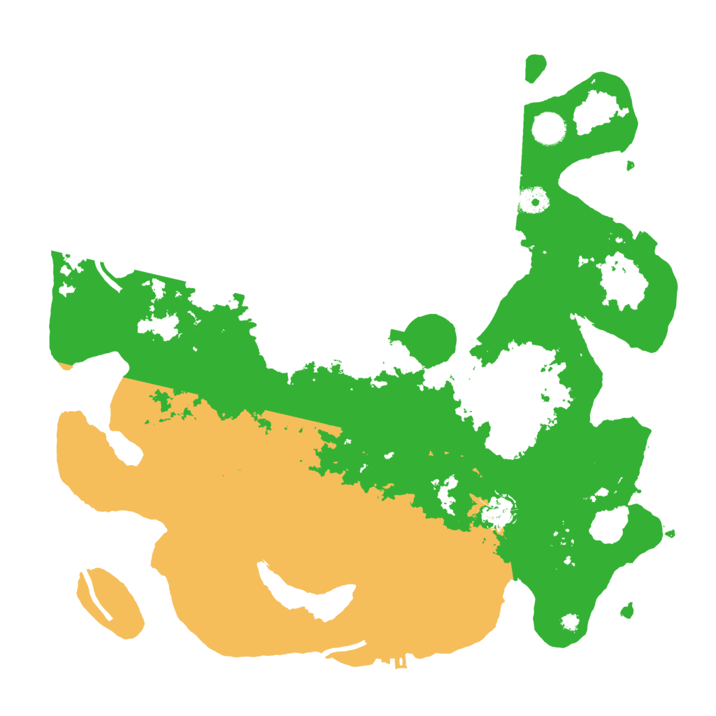 Biome Rust Map: Procedural Map, Size: 3800, Seed: 483940897