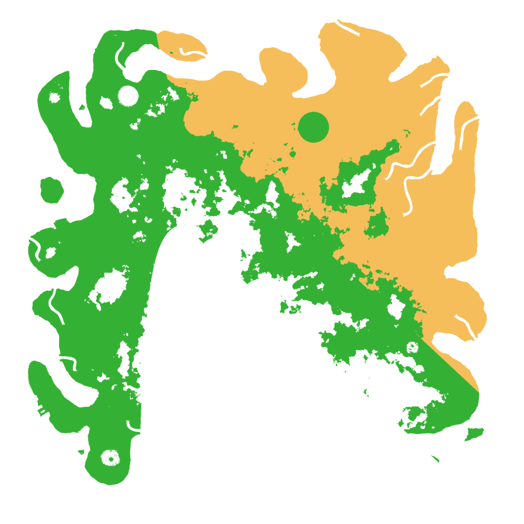 Biome Rust Map: Procedural Map, Size: 4500, Seed: 924235709