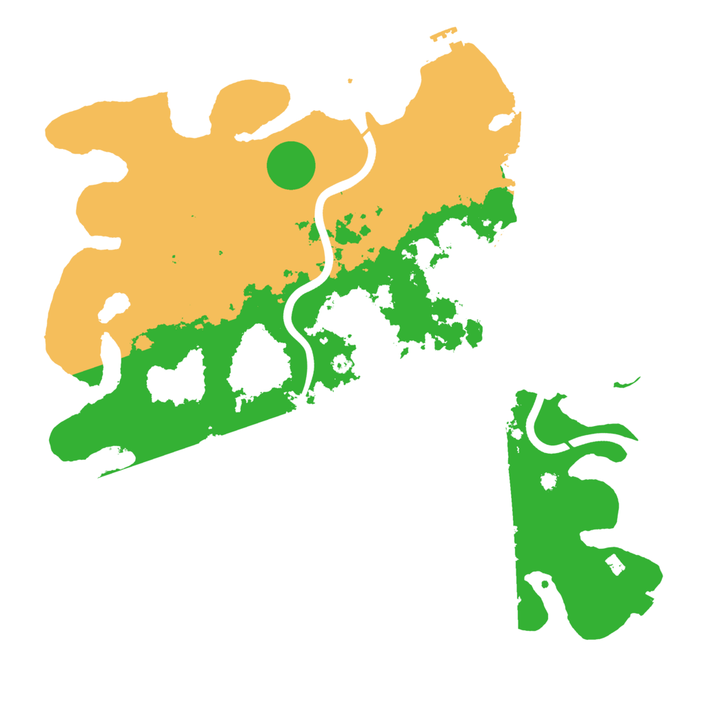 Biome Rust Map: Procedural Map, Size: 3850, Seed: 567915824