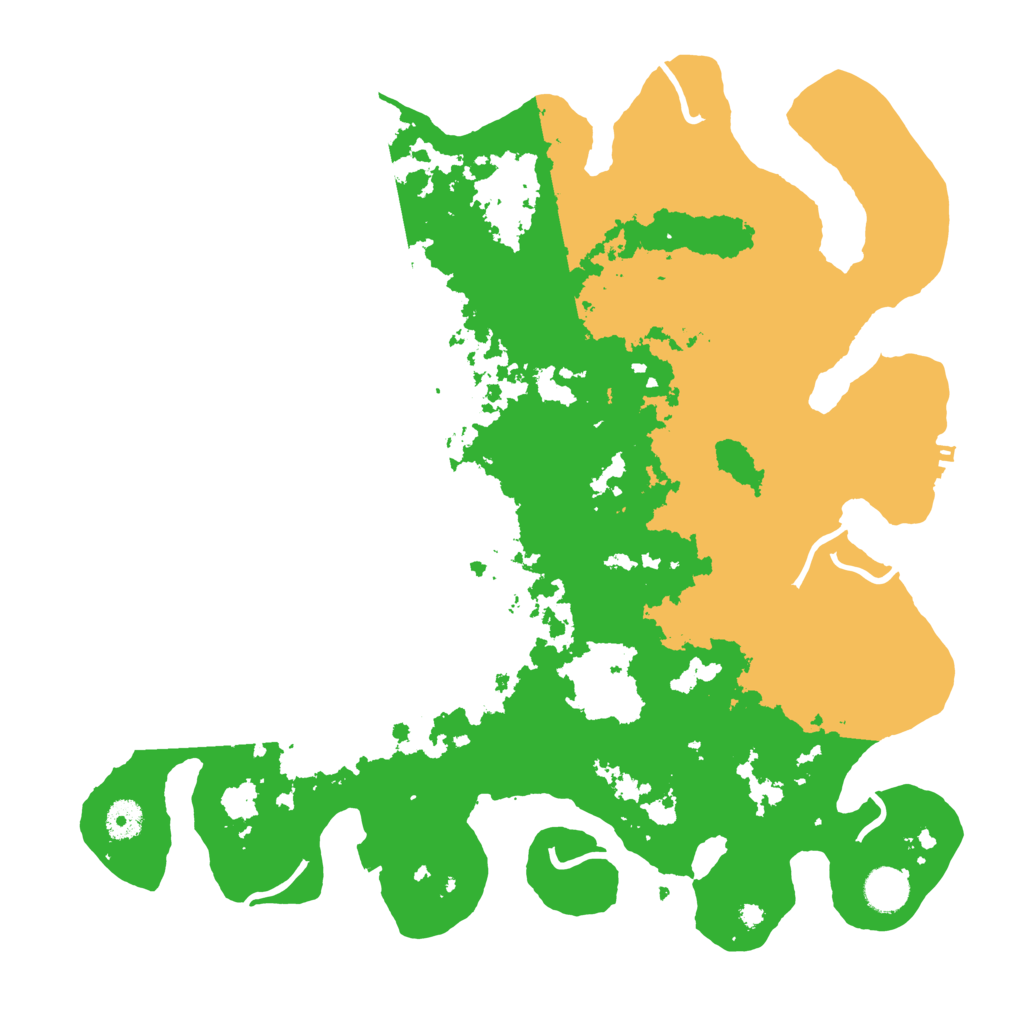 Biome Rust Map: Procedural Map, Size: 4000, Seed: 1223349370
