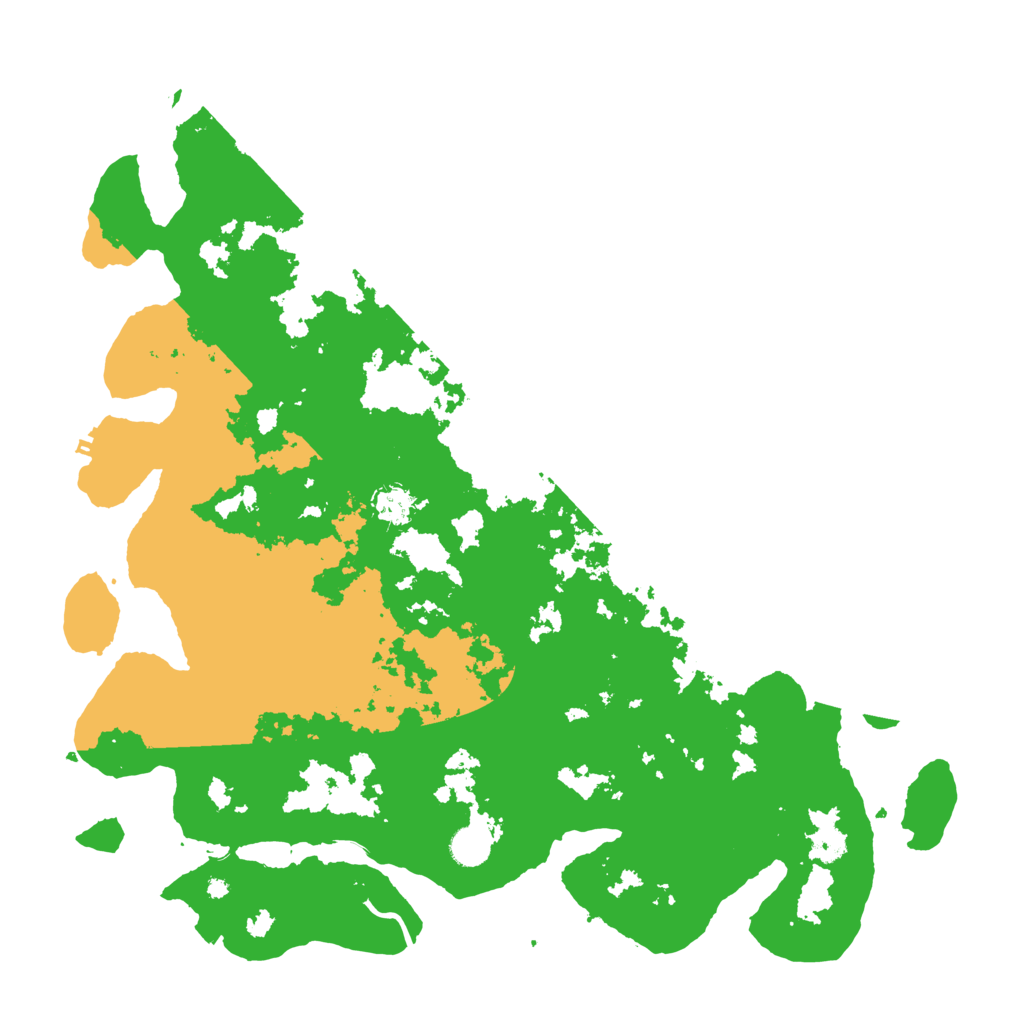 Biome Rust Map: Procedural Map, Size: 4500, Seed: 2101380706