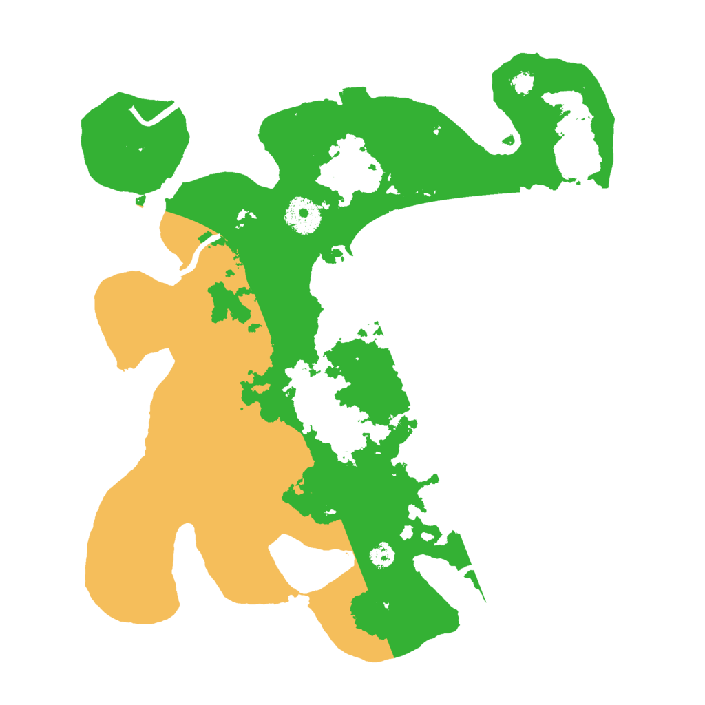 Biome Rust Map: Procedural Map, Size: 3000, Seed: 606378436