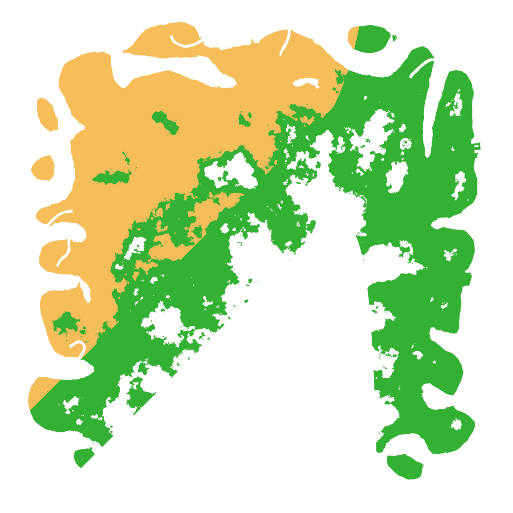 Biome Rust Map: Procedural Map, Size: 4500, Seed: 4324235