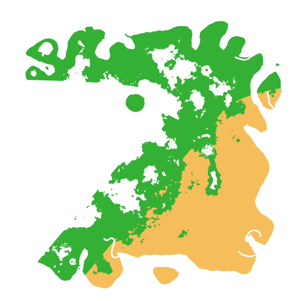Biome Rust Map: Procedural Map, Size: 4500, Seed: 96983