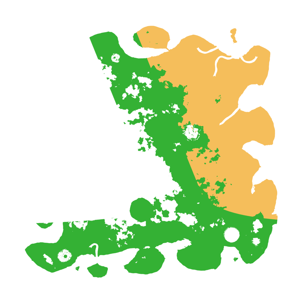 Biome Rust Map: Procedural Map, Size: 3550, Seed: 2023815