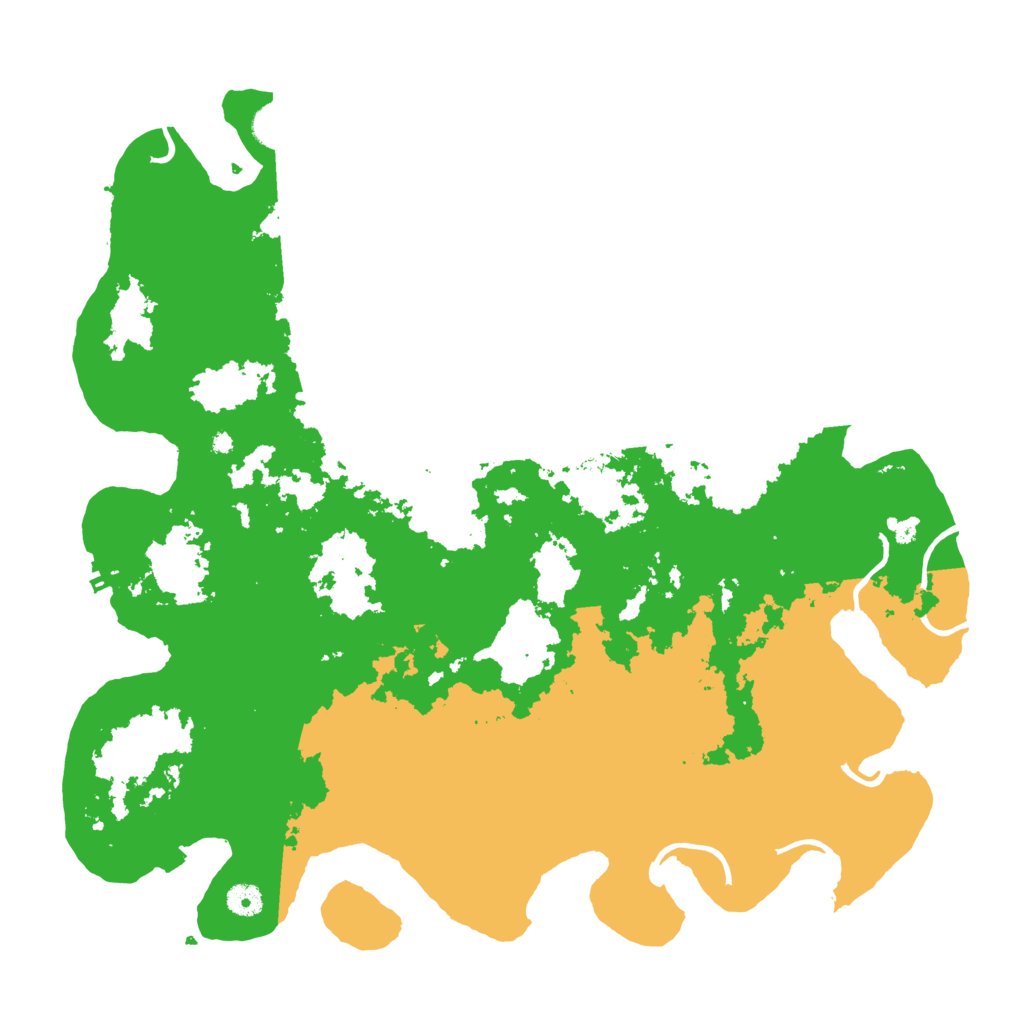 Biome Rust Map: Procedural Map, Size: 4500, Seed: 1536977366