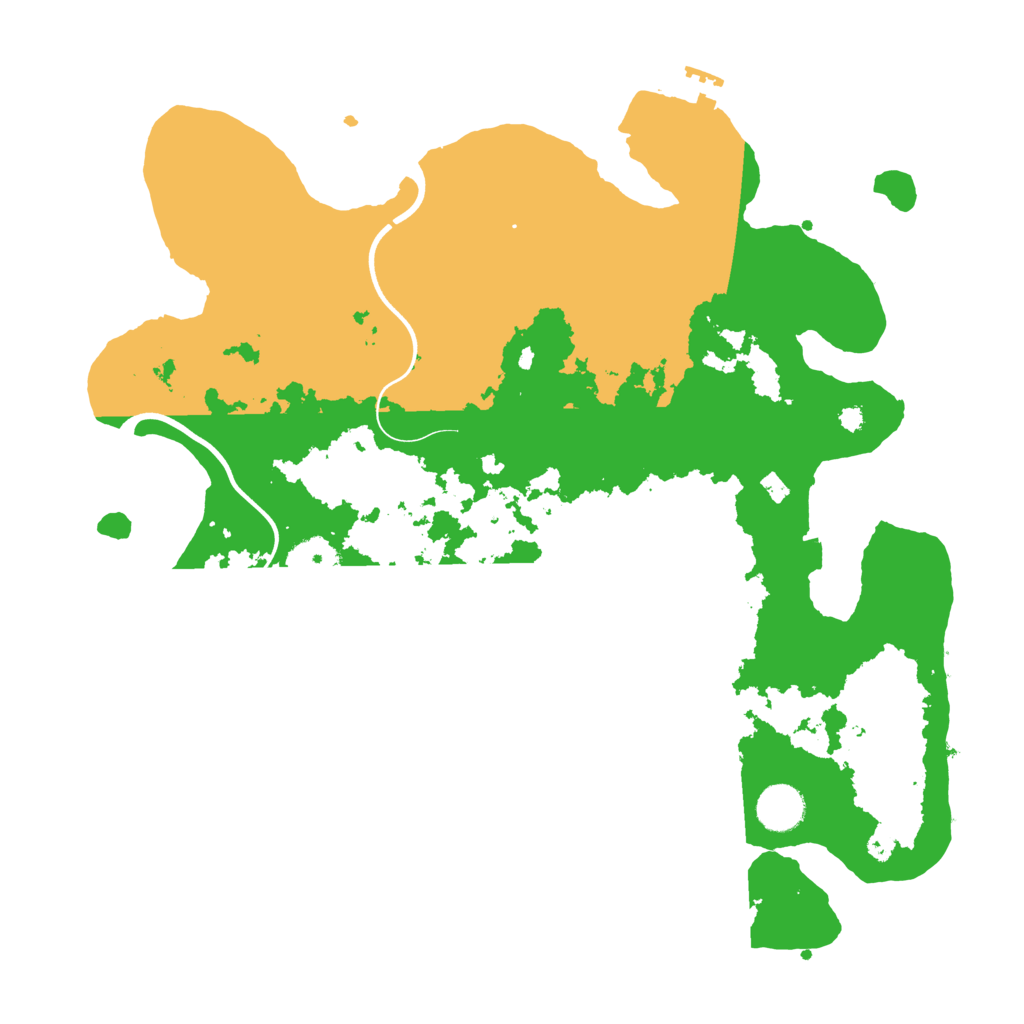 Biome Rust Map: Procedural Map, Size: 3800, Seed: 20221208