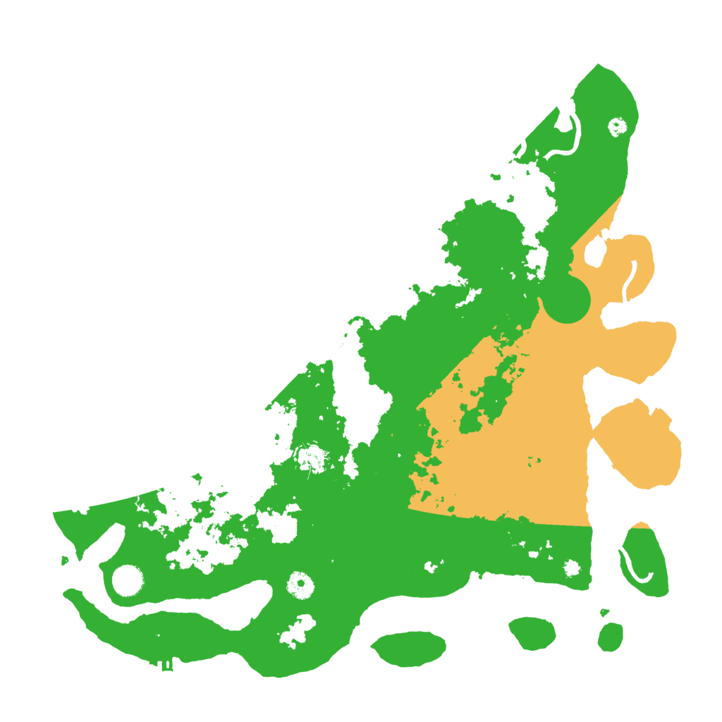 Biome Rust Map: Procedural Map, Size: 4050, Seed: 1829503699