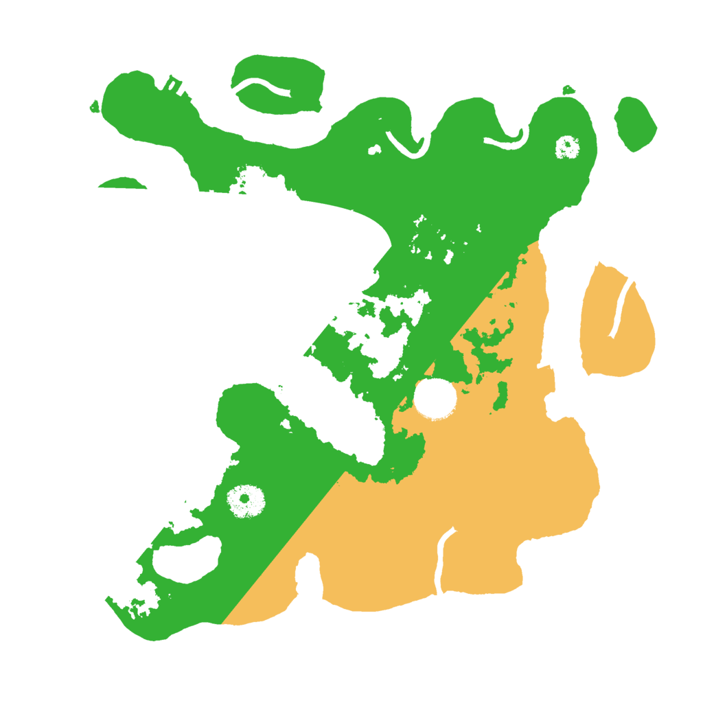 Biome Rust Map: Procedural Map, Size: 3000, Seed: 8396401