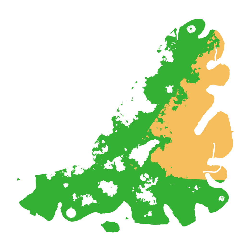 Biome Rust Map: Procedural Map, Size: 4500, Seed: 1502123605